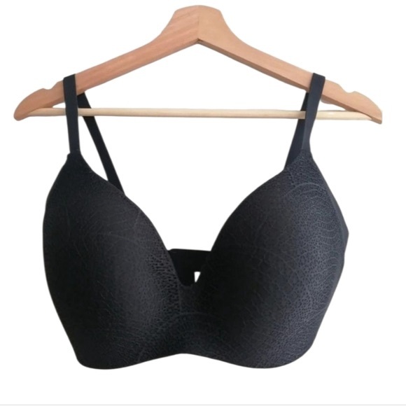 Knix Lace WingWoman Contour Bra in Black Lace 6+ (Fits 32F, 34E, 34F) - Picture 1 of 13